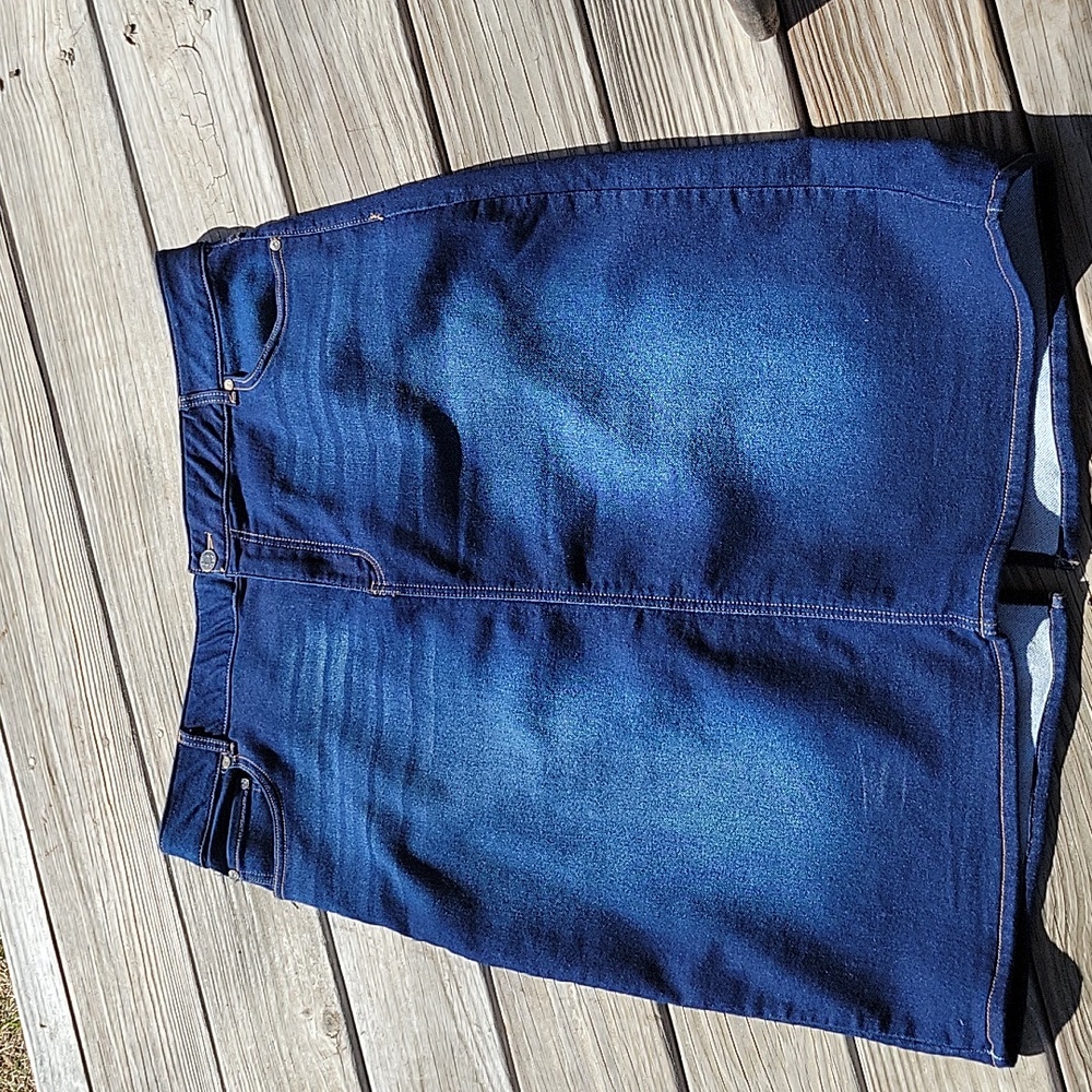 Denim Skirt EST 1846 Plus Size 20W 65 % Cotton